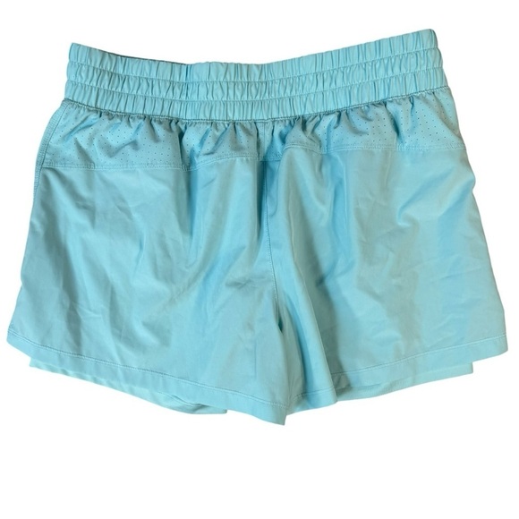 Layer 8 Shorts Lined Athletic Shorts Blue Womens Size Medium - Picture 3 of 6